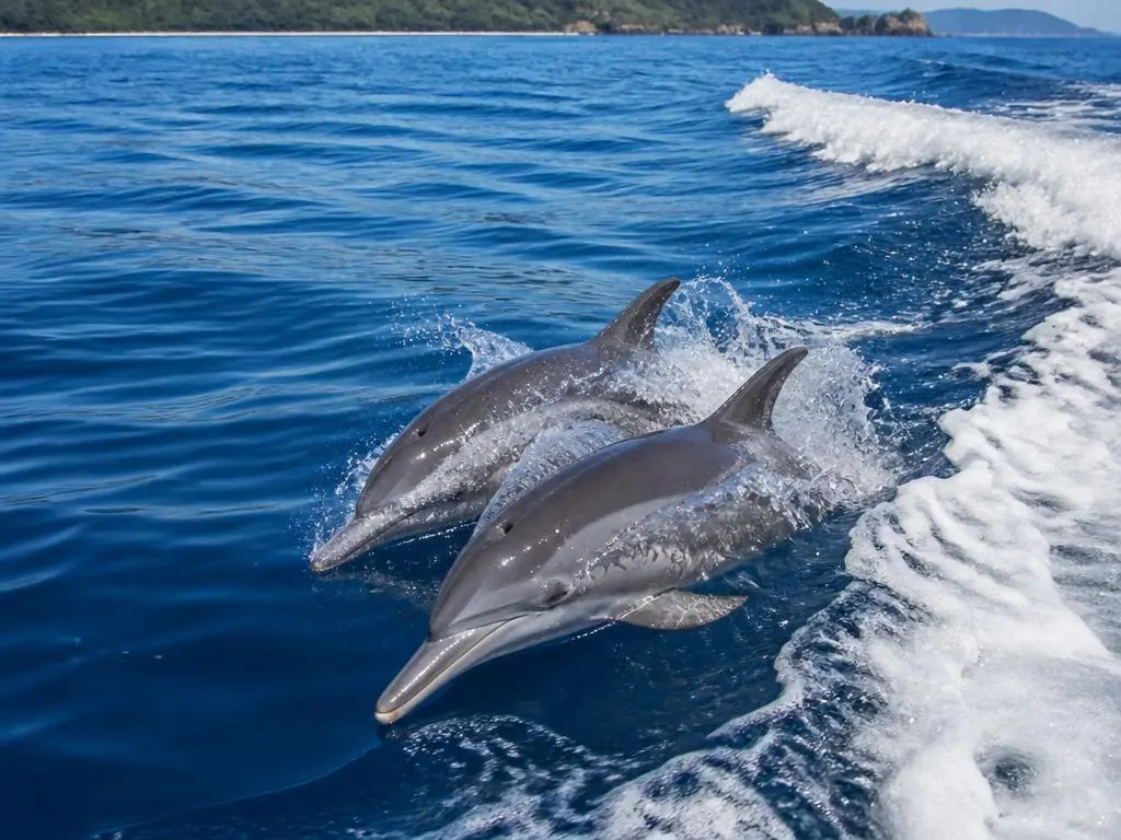Bottlenose & spotted dolphins
